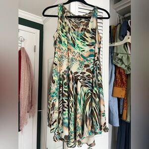 Multicolor Animal Print dress